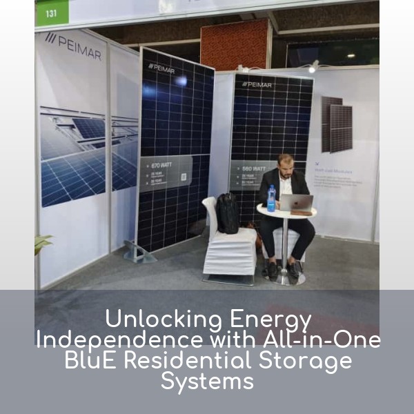 Unlocking Energy Independence with All-in-One BluE Residential Storage Systems